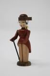 Miniaturfigur Historische Figur August der Starke Höhe 4cm