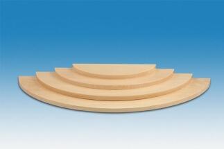 Holzsockel Engelwolke natur 4-stufig von KDE-Kunstgewerbliche Drechslerei Ellmann, dekorativer