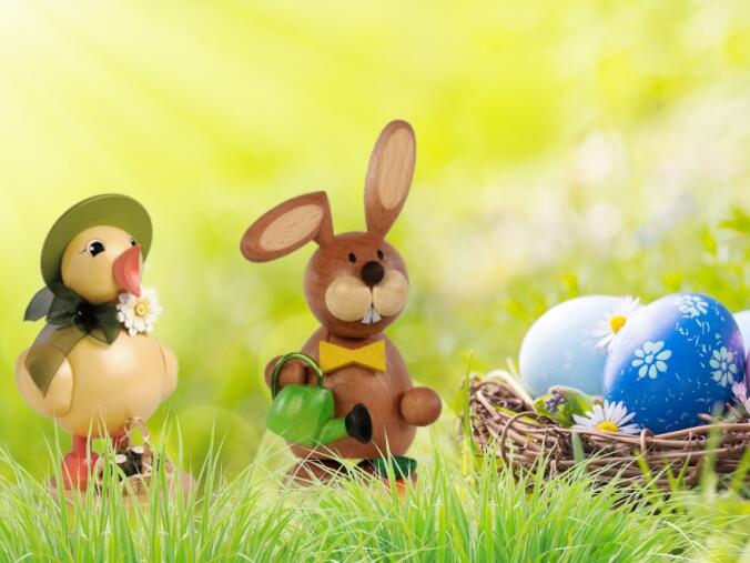 Osterfiguren in Handarbeit