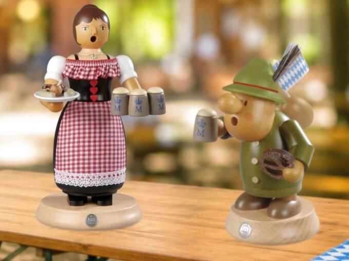 Oktoberfest- und Biergartenfiguren