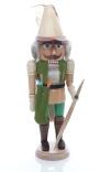 Weihnachtsfigur - Nußknacker Robin Hood mit Pfeil & Bogen - Höhe 42cm